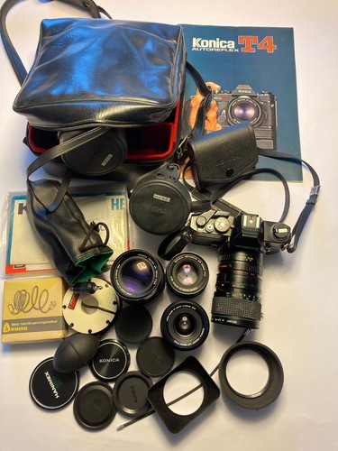Konica autoreflex - autoreflex, t4