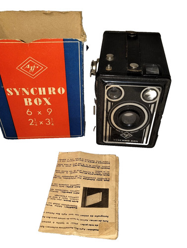 Alte kamera agfa synchro box - alte,