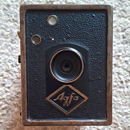 Agfa boxkamera vintage alt - boxkamera, vintage/alt
