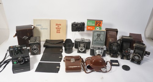 Grosse analoge foto kamera - analoge,