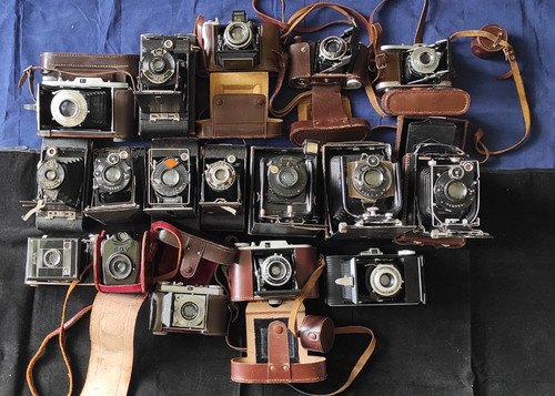 Sammlung antike kamera - antike,